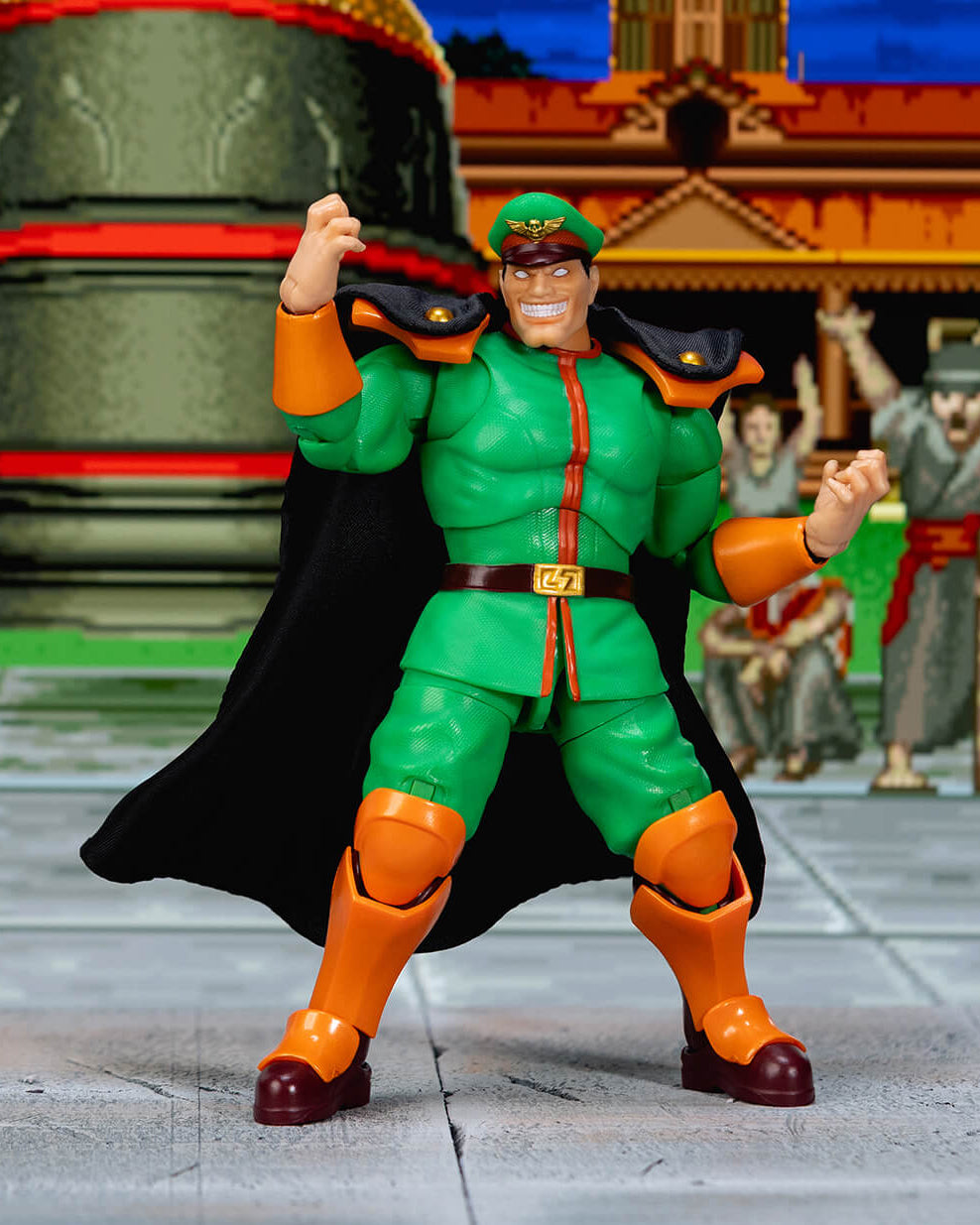Ultra Street Fighter II: The Final Challengers - M. Bison (Player 2) Deluxe SDCC 2025 Exclusive 1/12th Scale Action Figure