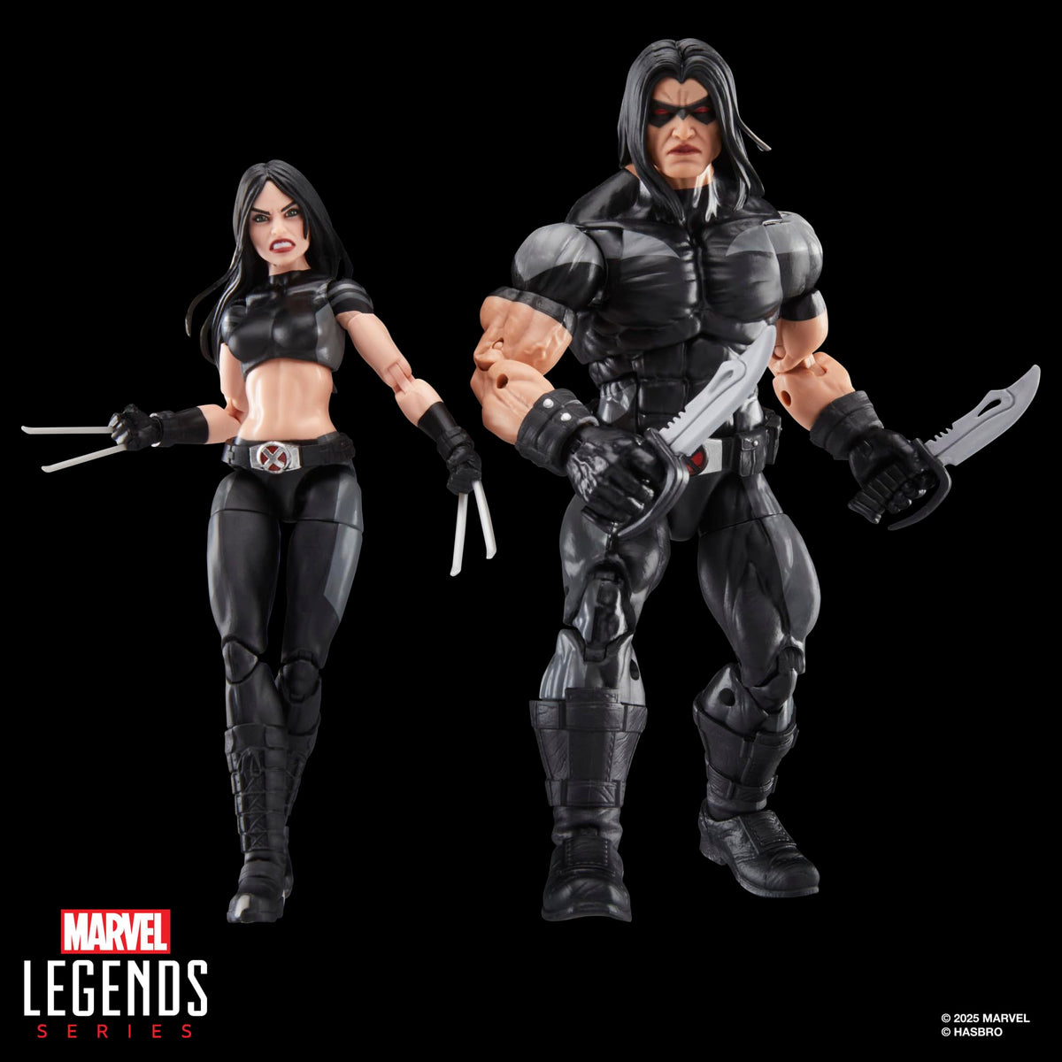 Marvel Legends Series X-Force X-23 & Warpath Action Figure Two-Pack